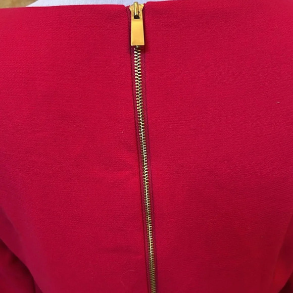 Vince Camuto Crepe A-Line Dress Size 6 - Picture 8 of 8